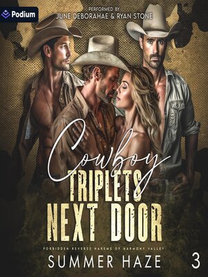Cowboy Triplets Next Door - Audiobook